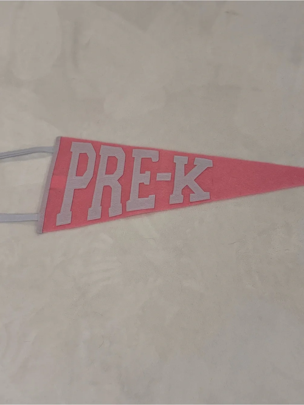 Beaufort bonnet company back to school pennant - pink pre-k